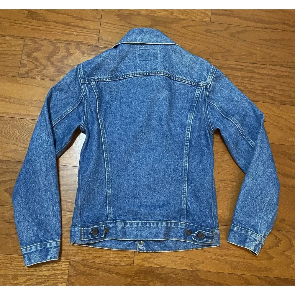 Vintage‎ Levis Denim Jean Jacket Mens 38 Blue 70506-0214 Trucker Made USA 80s